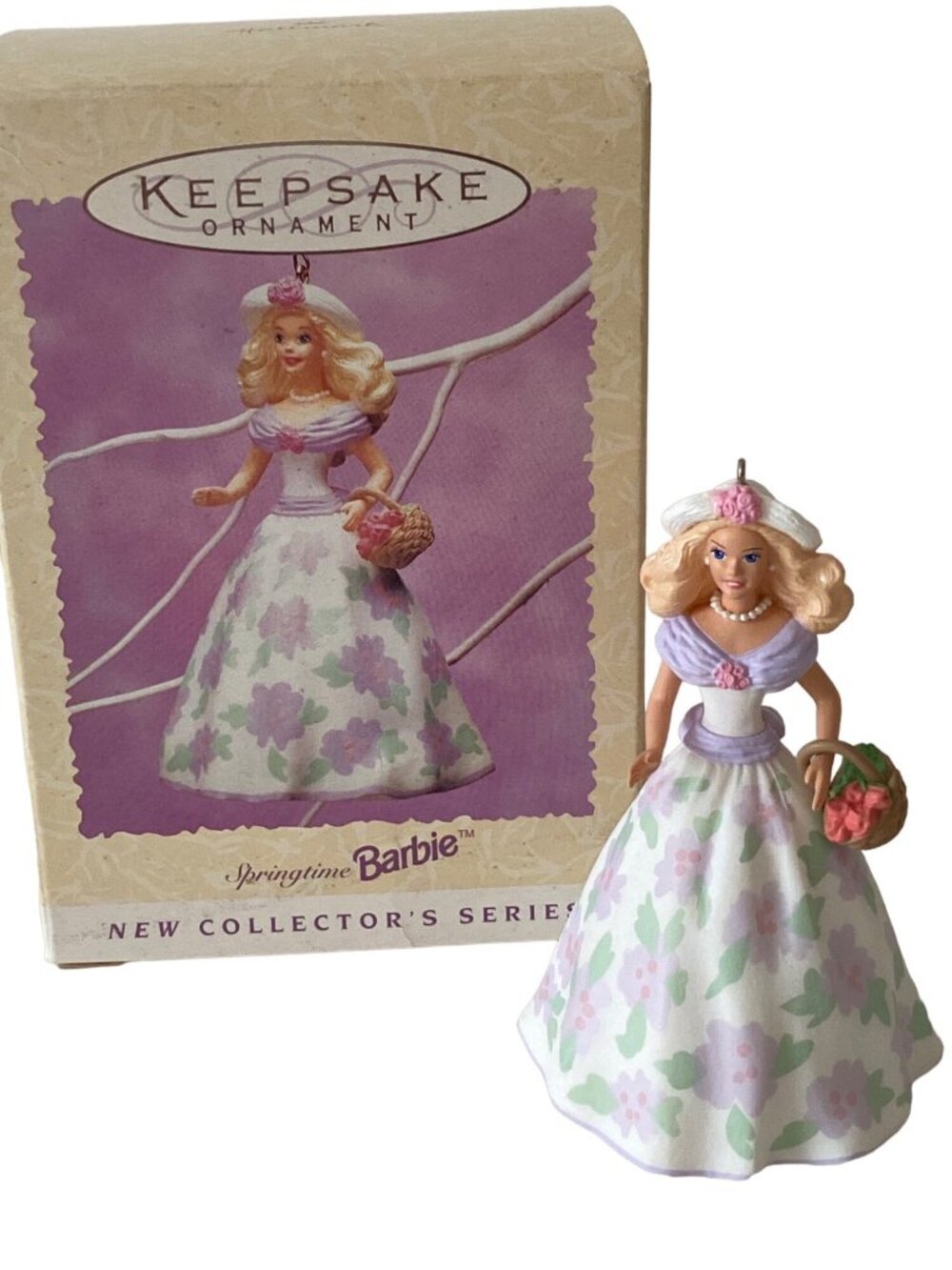 Hallmark Keepsake Barbie Springtime 1995 Easter Collection 1ST Series ornament